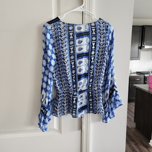 Free People Rosalie Wrap Top - Picture 5 of 7